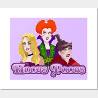 Hocus Pocus Witches Posters and Art